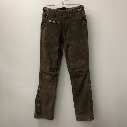【中古品】【メンズ】  MAX FRITZ マックスフリッツ SIDE ZIP RIDING PANTS サイドジップ ライディングパンツ ボトムス 156-250123-kk-10-tei サイズ：44 カラー：ブラウン 万代Net店
