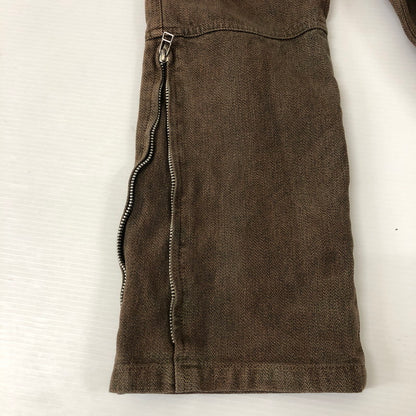 【中古品】【メンズ】  MAX FRITZ マックスフリッツ SIDE ZIP RIDING PANTS サイドジップ ライディングパンツ ボトムス 156-250123-kk-10-tei サイズ：44 カラー：ブラウン 万代Net店