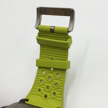【中古品】【メンズ】  GORILLA ゴリラ FASTBACK COLLECTION ACID GREEN FBY4.0  ファストバック コレクション アシッドグリーン 自動巻き 腕時計 197-250118-kk-09-tei カラー：ブラック/ライムグリーン 万代Net店