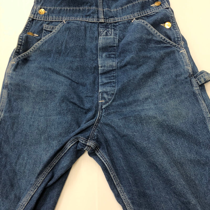 【中古品】【メンズ】 DENIM OVERALL デニム オーバーオール ボトムス パンツ 156-250119-kk-26-tei サイズ：表記無し 下記参照 カラー：ライトインディゴ 万代Net店