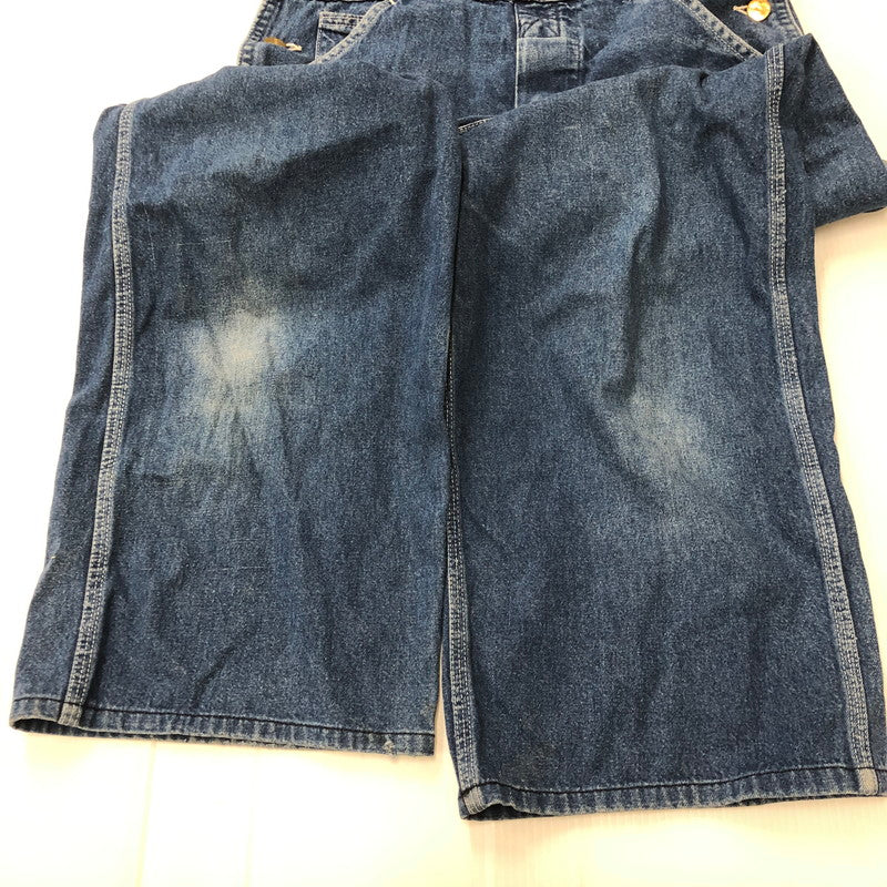 【中古品】【メンズ】 DENIM OVERALL デニム オーバーオール ボトムス パンツ 156-250119-kk-26-tei サイズ：表記無し 下記参照 カラー：ライトインディゴ 万代Net店