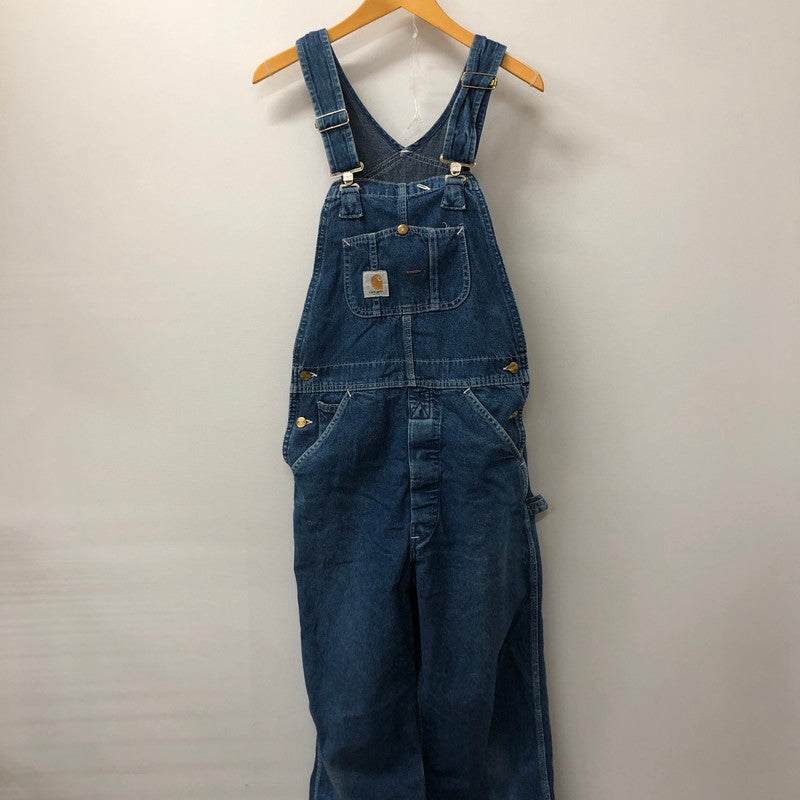 【中古品】【メンズ】 Carhartt カーハート DENIM OVERALL デニム オーバーオール ボトムス パンツ 156-250119-kk-26-tei サイズ：表記無し 下記参照 カラー：ライトインディゴ 万代Net店