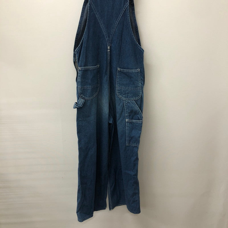 【中古品】【メンズ】 DENIM OVERALL デニム オーバーオール ボトムス パンツ 156-250119-kk-26-tei サイズ：表記無し 下記参照 カラー：ライトインディゴ 万代Net店