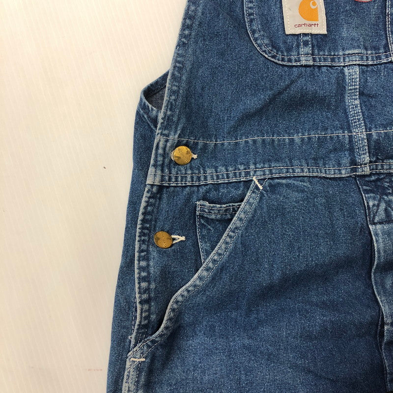 【中古品】【メンズ】 Carhartt カーハート DENIM OVERALL デニム オーバーオール ボトムス パンツ 156-250119-kk-26-tei サイズ：表記無し 下記参照 カラー：ライトインディゴ 万代Net店