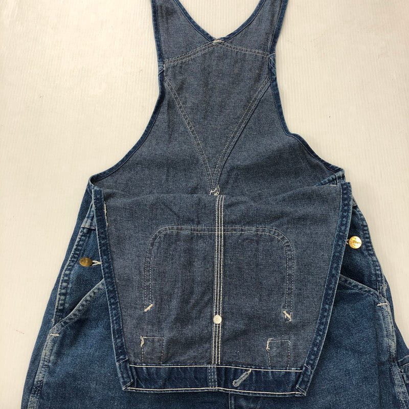 【中古品】【メンズ】 DENIM OVERALL デニム オーバーオール ボトムス パンツ 156-250119-kk-26-tei サイズ：表記無し 下記参照 カラー：ライトインディゴ 万代Net店