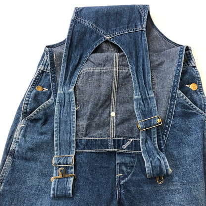 【中古品】【メンズ】 DENIM OVERALL デニム オーバーオール ボトムス パンツ 156-250119-kk-26-tei サイズ：表記無し 下記参照 カラー：ライトインディゴ 万代Net店