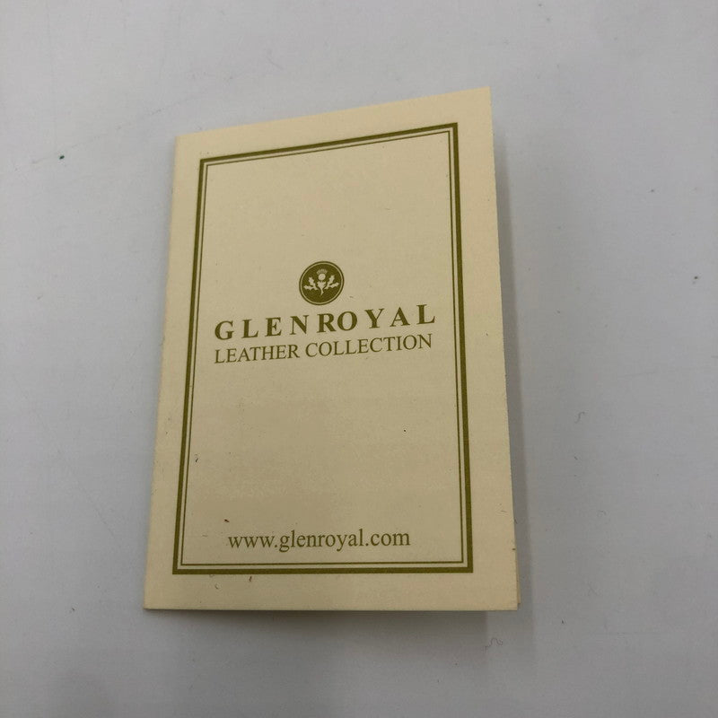 【現状渡し品】【メンズ】 GLENROYAL グレンロイヤル SLIDING WALLET スライディングウォレット 三つ折り財布 レザーウォレット 201-250130-kk-04-tei カラー：ブラウン 万代Net店