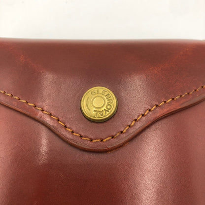 【現状渡し品】【メンズ】 GLENROYAL グレンロイヤル SLIDING WALLET スライディングウォレット 三つ折り財布 レザーウォレット 201-250130-kk-04-tei カラー：ブラウン 万代Net店