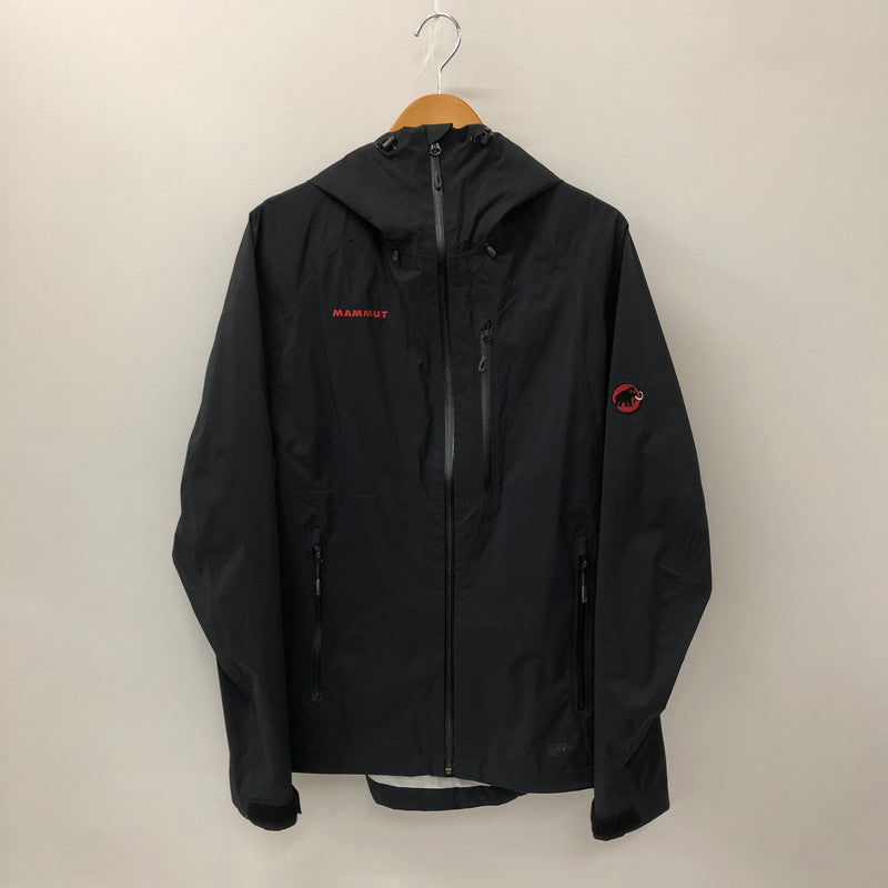 【中古品】【メンズ】 Mammut マムート KENT HS HOODED JACKET 1010-23100 ケント HS フーデッドジャケット ライトアウター 144-250119-kk-17-tei サイズ：S カラー：ブラック 万代Net店