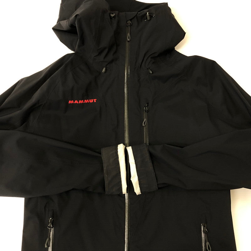 【中古品】【メンズ】 Mammut マムート KENT HS HOODED JACKET 1010-23100 ケント HS フーデッドジャケット ライトアウター 144-250119-kk-17-tei サイズ：S カラー：ブラック 万代Net店