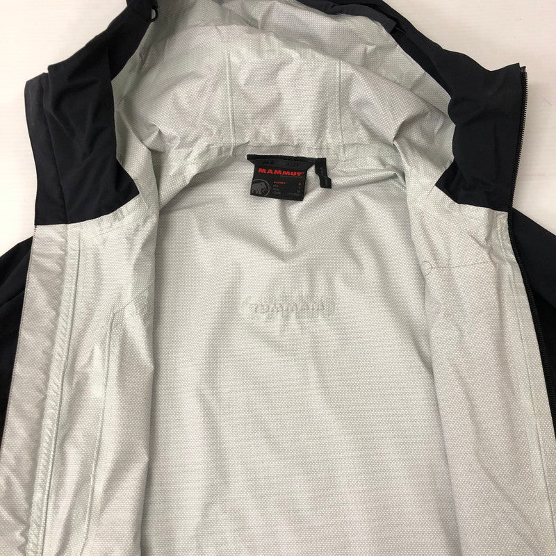 【中古品】【メンズ】 Mammut マムート KENT HS HOODED JACKET 1010-23100 ケント HS フーデッドジャケット ライトアウター 144-250119-kk-17-tei サイズ：S カラー：ブラック 万代Net店