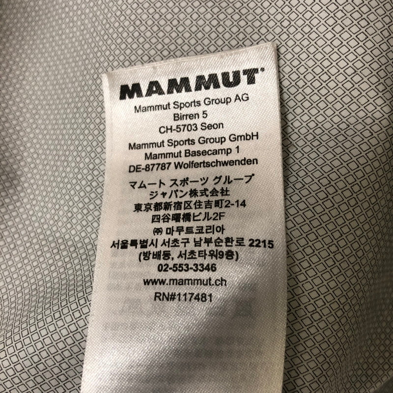 【中古品】【メンズ】 Mammut マムート KENT HS HOODED JACKET 1010-23100 ケント HS フーデッドジャケット ライトアウター 144-250119-kk-17-tei サイズ：S カラー：ブラック 万代Net店