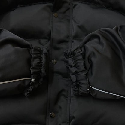 【中古品】【メンズ】 Supreme シュプリーム × JORDAN ジョーダン 別注 コラボ 24AW PUFFER JACKET パファー ジャケット アウター 149-251218-yy-02-tei サイズ：XL カラー：ブラック 万代Net店