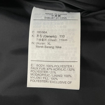 【中古品】【メンズ】 Supreme シュプリーム × JORDAN ジョーダン 別注 コラボ 24AW PUFFER JACKET パファー ジャケット アウター 149-251218-yy-02-tei サイズ：XL カラー：ブラック 万代Net店