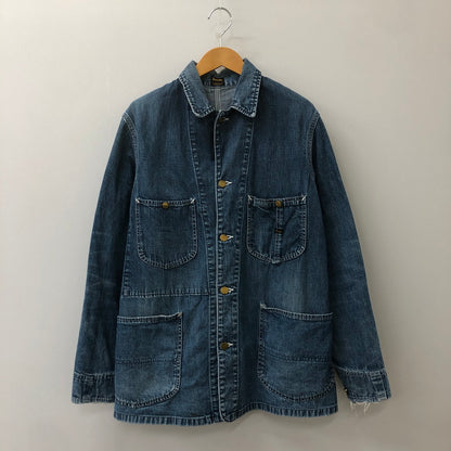 【現状渡し品】【メンズ】 Denime ドゥニーム DENIM COVERALL JACKET DNM-J デニムカバーオールジャケット ライトアウター 145-250225-kk-13-tei サイズ：表記無し 下記参照 カラー：ライトインディゴ 万代Net店