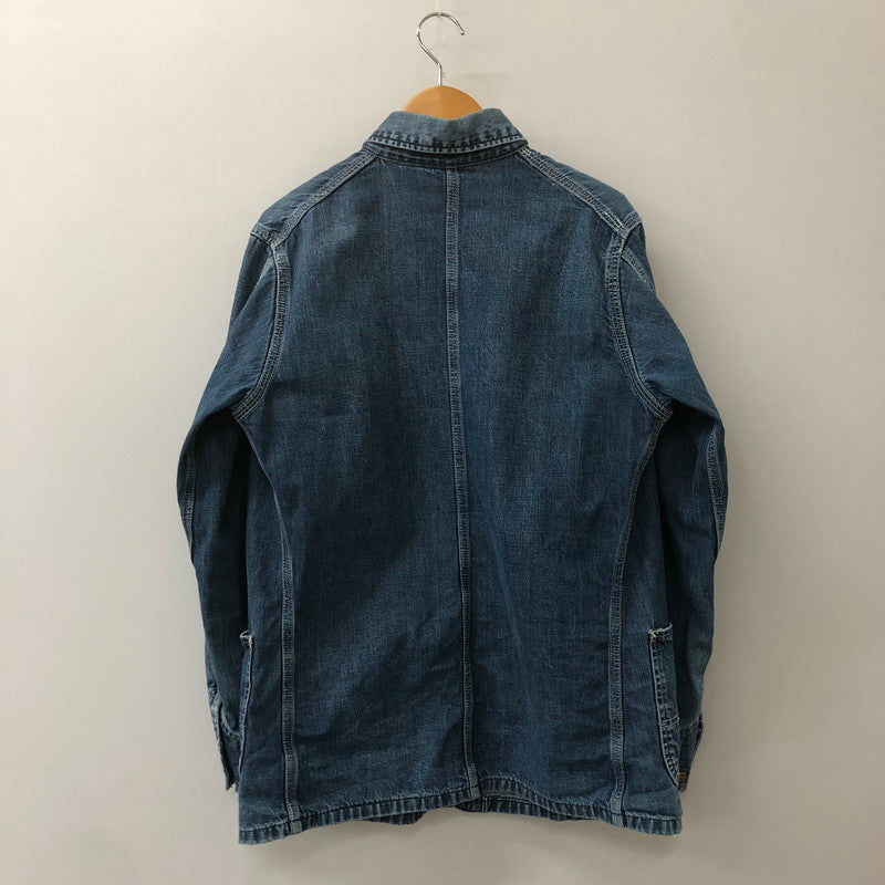 【現状渡し品】【メンズ】 Denime ドゥニーム DENIM COVERALL JACKET DNM-J デニムカバーオールジャケット ライトアウター 145-250225-kk-13-tei サイズ：表記無し 下記参照 カラー：ライトインディゴ 万代Net店