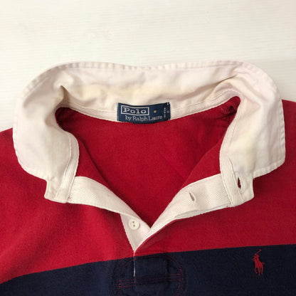 【中古品】【メンズ】 L/S RUGBY SHIRT ロングスリーブ ラガーシャツ 長袖 トップス 147-250129-kk-27-tei サイズ：XL カラー：マルチカラー 万代Net店