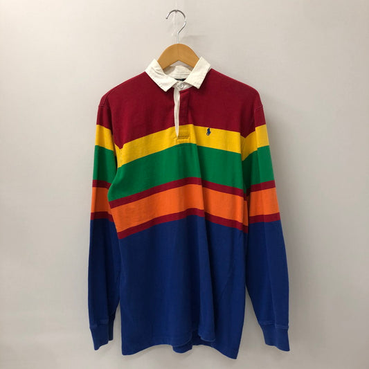 【中古品】【メンズ】 L/S RUGBY SHIRT ロングスリーブ ラガーシャツ 長袖 トップス 147-250129-kk-26-tei サイズ：XL カラー：マルチカラー 万代Net店
