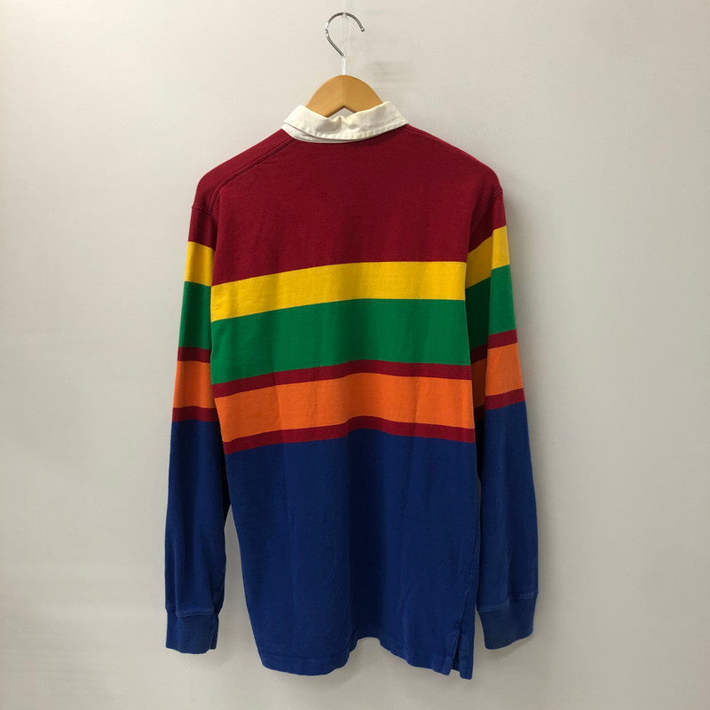 【中古品】【メンズ】 L/S RUGBY SHIRT ロングスリーブ ラガーシャツ 長袖 トップス 147-250129-kk-26-tei サイズ：XL カラー：マルチカラー 万代Net店