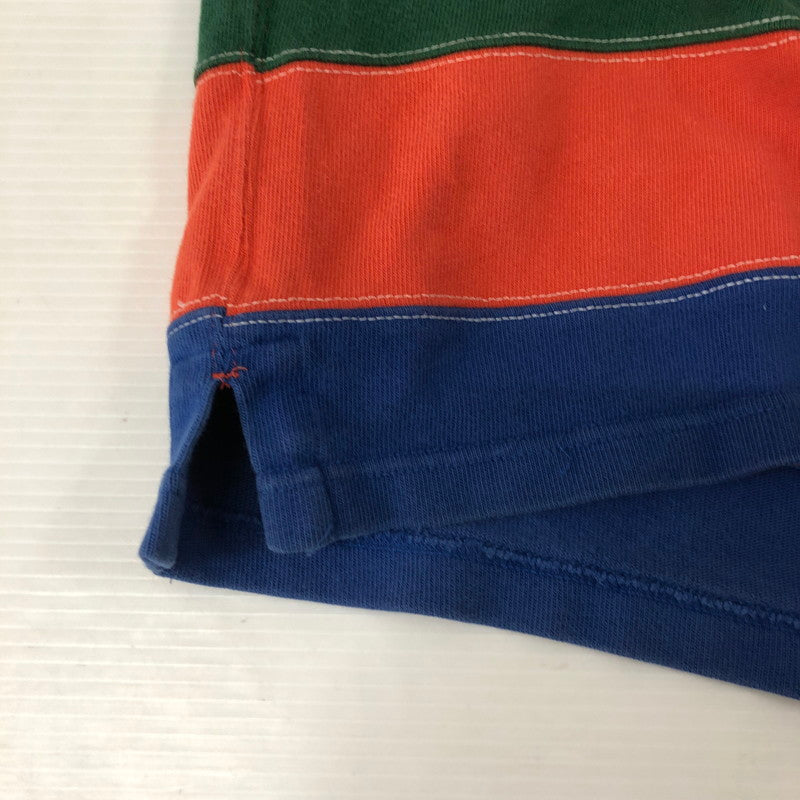 【中古品】【メンズ】 L/S RUGBY SHIRT ロングスリーブ ラガーシャツ 長袖 トップス 147-250129-kk-28-tei サイズ：M カラー：マルチカラー 万代Net店