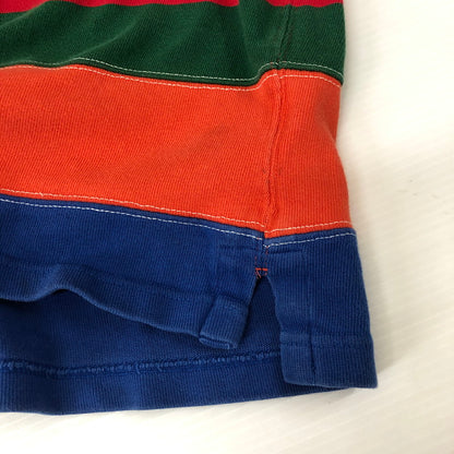 【中古品】【メンズ】 L/S RUGBY SHIRT ロングスリーブ ラガーシャツ 長袖 トップス 147-250129-kk-28-tei サイズ：M カラー：マルチカラー 万代Net店