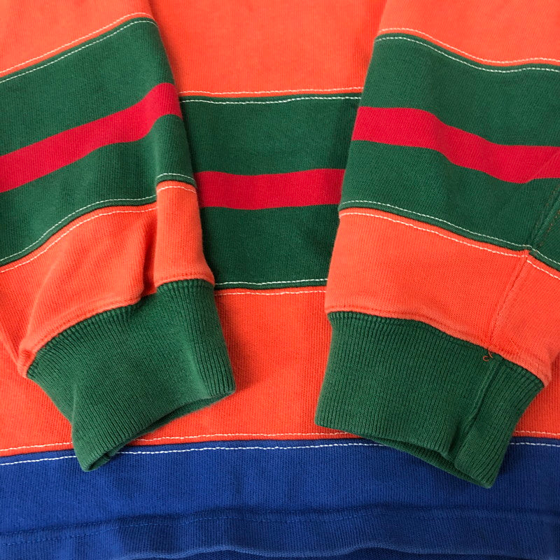 【中古品】【メンズ】 L/S RUGBY SHIRT ロングスリーブ ラガーシャツ 長袖 トップス 147-250129-kk-28-tei サイズ：M カラー：マルチカラー 万代Net店