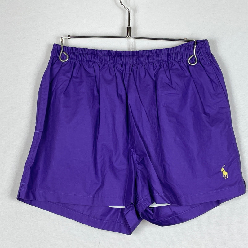 【中古品】【メンズ】 RALPH LAUREN ラルフ ローレン NYLON SHORT PANTS ナイロン ショート パンツ ボトムス 短パン 158-260830-sa-19-tei サイズ：L カラー：パープル 万代Net店