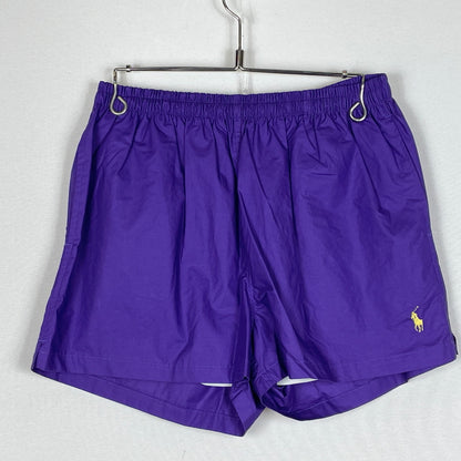 【中古品】【メンズ】 RALPH LAUREN ラルフ ローレン NYLON SHORT PANTS ナイロン ショート パンツ ボトムス 短パン 158-260830-sa-19-tei サイズ：L カラー：パープル 万代Net店