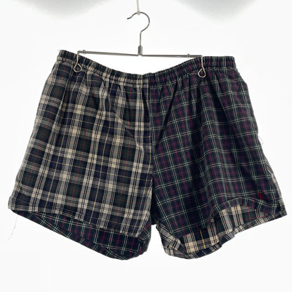 【中古品】【メンズ】 RALPH LAUREN ラルフローレン NYLON SHORT PANTS ナイロン ショート パンツ ボトムス 短パン 158-260807-sa-21-tei サイズ：L カラー：チェック 万代Net店