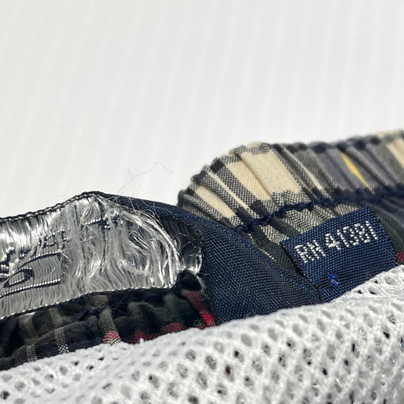 【中古品】【メンズ】 RALPH LAUREN ラルフローレン NYLON SHORT PANTS ナイロン ショート パンツ ボトムス 短パン 158-260807-sa-21-tei サイズ：L カラー：チェック 万代Net店