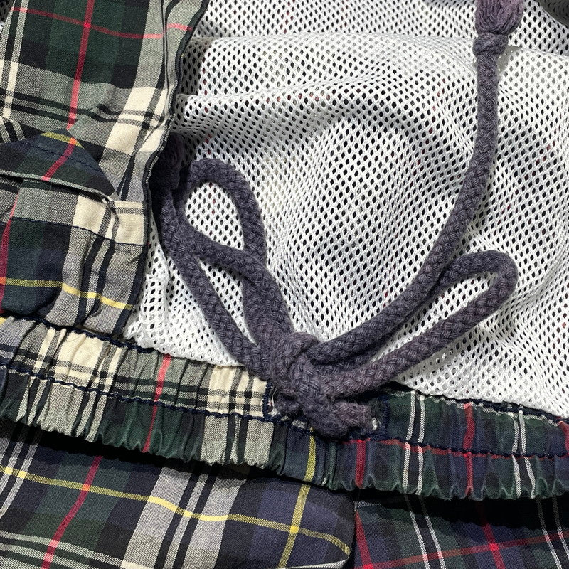 【中古品】【メンズ】 RALPH LAUREN ラルフローレン NYLON SHORT PANTS ナイロン ショート パンツ ボトムス 短パン 158-260807-sa-21-tei サイズ：L カラー：チェック 万代Net店