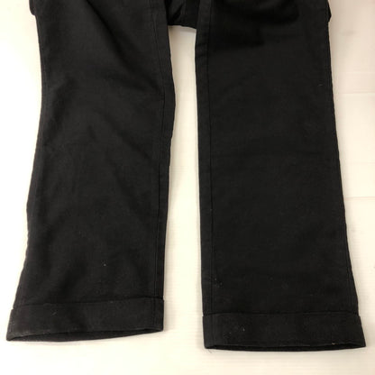 【中古品】【メンズ】 POLO SPORTS ポロスポーツ COTTON STRAIGHT PANTS 2452-7654 コットン ストレートパンツ ボトムス 158-250208-kk-17-tei サイズ：35 カラー：ブラック 万代Net店