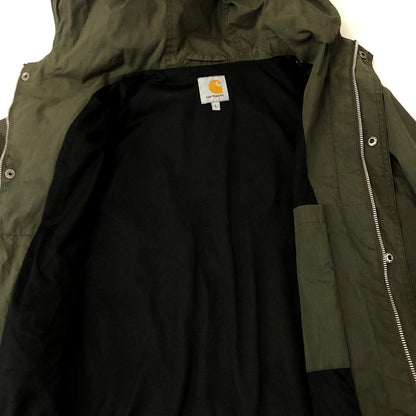 【中古品】【メンズ】 Carhartt カーハート BATTLE PARKA 4157.214.63.00.00 バトルパーカー ライトアウター ミリタリージャケット 145-250123-kk-48-tei サイズ：L カラー：オリーブ 万代Net店