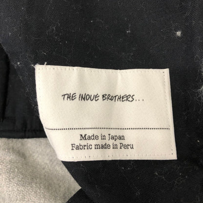 【中古品】【メンズ】  THE INOUE BROTHERS ザ イノウエブラザーズ ALPACA TROUSERS アルパカトラウザーズ ボトムス パンツ 151-250129-kk-19-tei サイズ：1 カラー：ブラック 万代Net店