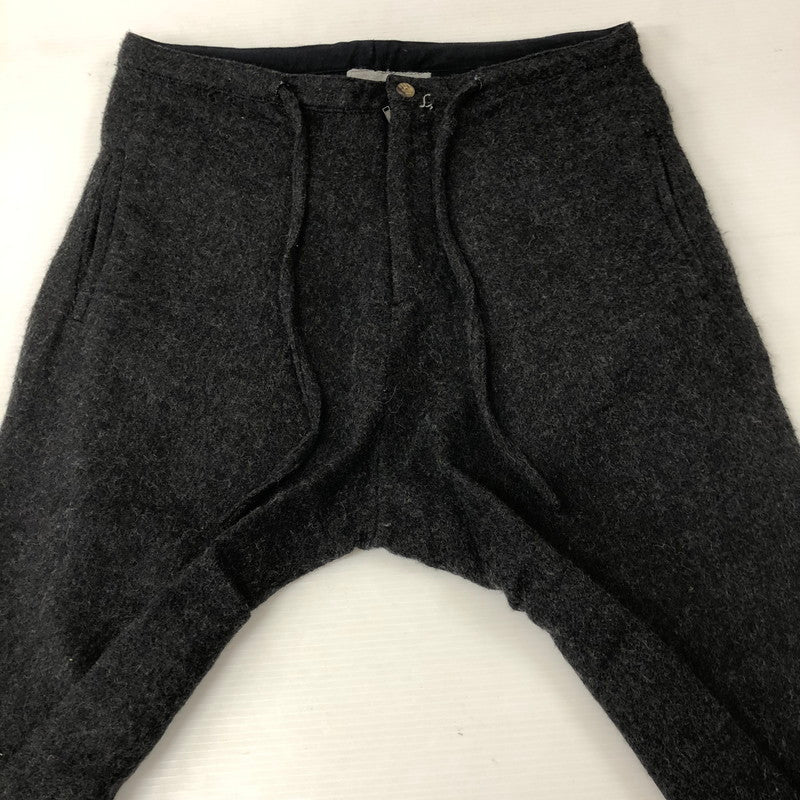 【中古品】【メンズ】  THE INOUE BROTHERS ザ イノウエブラザーズ ALPACA TROUSERS アルパカトラウザーズ ボトムス パンツ 151-250129-kk-19-tei サイズ：1 カラー：ブラック 万代Net店