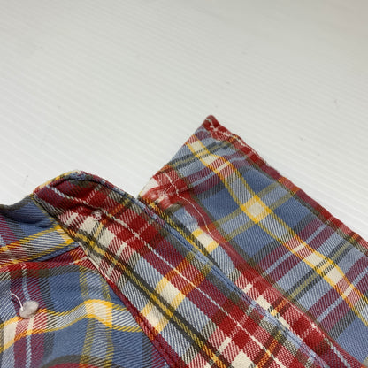 【現状渡し品】【メンズ】 POLO RALPH LAUREN ポロ・ラルフローレン B.D. FLANNEL SHIRT ボタンダウン フランネルシャツ 長袖 トップス ネルシャツ 147-260720-ko-01-tei サイズ：XXL カラー：チェック 万代Net店