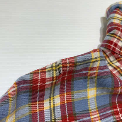 【現状渡し品】【メンズ】 POLO RALPH LAUREN ポロ・ラルフローレン B.D. FLANNEL SHIRT ボタンダウン フランネルシャツ 長袖 トップス ネルシャツ 147-260720-ko-01-tei サイズ：XXL カラー：チェック 万代Net店