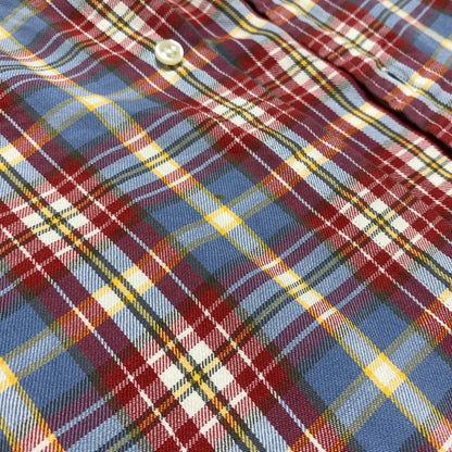 【現状渡し品】【メンズ】 POLO RALPH LAUREN ポロ・ラルフローレン B.D. FLANNEL SHIRT ボタンダウン フランネルシャツ 長袖 トップス ネルシャツ 147-260720-ko-01-tei サイズ：XXL カラー：チェック 万代Net店