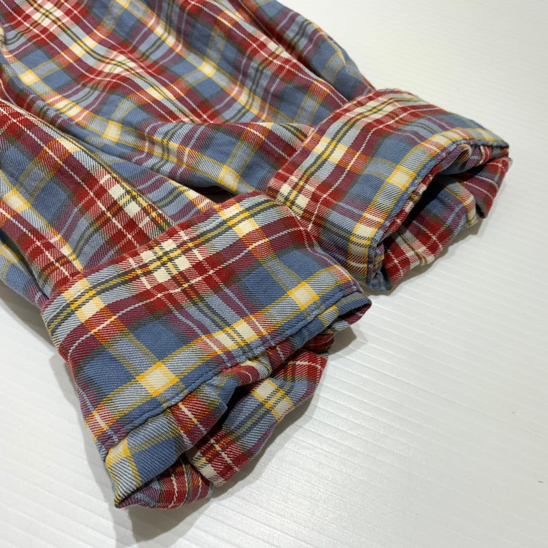 【現状渡し品】【メンズ】 POLO RALPH LAUREN ポロ・ラルフローレン B.D. FLANNEL SHIRT ボタンダウン フランネルシャツ 長袖 トップス ネルシャツ 147-260720-ko-01-tei サイズ：XXL カラー：チェック 万代Net店