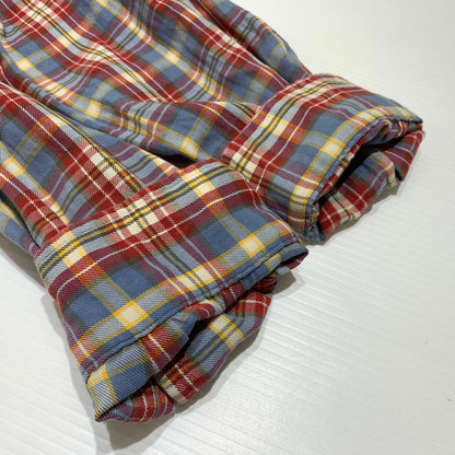【現状渡し品】【メンズ】 POLO RALPH LAUREN ポロ・ラルフローレン B.D. FLANNEL SHIRT ボタンダウン フランネルシャツ 長袖 トップス ネルシャツ 147-260720-ko-01-tei サイズ：XXL カラー：チェック 万代Net店