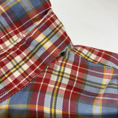 【現状渡し品】【メンズ】 POLO RALPH LAUREN ポロ・ラルフローレン B.D. FLANNEL SHIRT ボタンダウン フランネルシャツ 長袖 トップス ネルシャツ 147-260720-ko-01-tei サイズ：XXL カラー：チェック 万代Net店