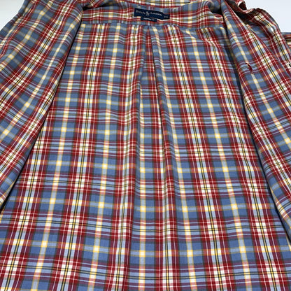 【現状渡し品】【メンズ】 POLO RALPH LAUREN ポロ・ラルフローレン B.D. FLANNEL SHIRT ボタンダウン フランネルシャツ 長袖 トップス ネルシャツ 147-260720-ko-01-tei サイズ：XXL カラー：チェック 万代Net店