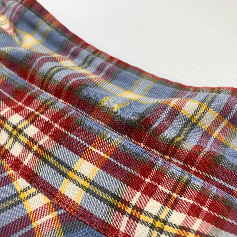 【現状渡し品】【メンズ】 POLO RALPH LAUREN ポロ・ラルフローレン B.D. FLANNEL SHIRT ボタンダウン フランネルシャツ 長袖 トップス ネルシャツ 147-260720-ko-01-tei サイズ：XXL カラー：チェック 万代Net店
