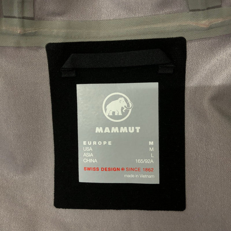 【中古美品】【レディース】 Mammut マムート STONEY HS HOODED JACKET 1010-31000 ストーニー ハードシェル フーデッド ジャケット アジアンフィット アウター スノーボードウェア 120-250123-kk-30-tei サイズ：L カラー：QUARTZ DUST‐BLACK 万代Net店