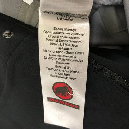 【中古美品】【メンズ】 Mammut マムート STONEY HS PANTS AF 1020-13740 ストーニー ハードシェル パンツ アジアンフィット ボトムス スノーボードウェア 120-250123-kk-28-tei サイズ：M カラー：BLACK 万代Net店