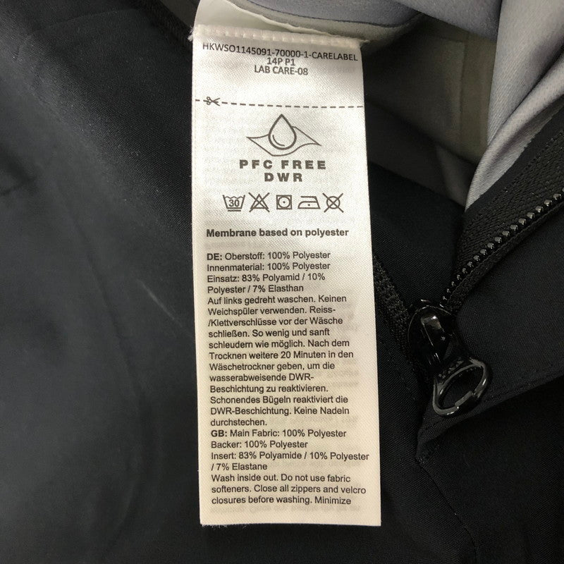 【中古美品】【メンズ】 Mammut マムート STONEY HS PANTS AF 1020-13740 ストーニー ハードシェル パンツ アジアンフィット ボトムス スノーボードウェア 120-250123-kk-28-tei サイズ：M カラー：BLACK 万代Net店