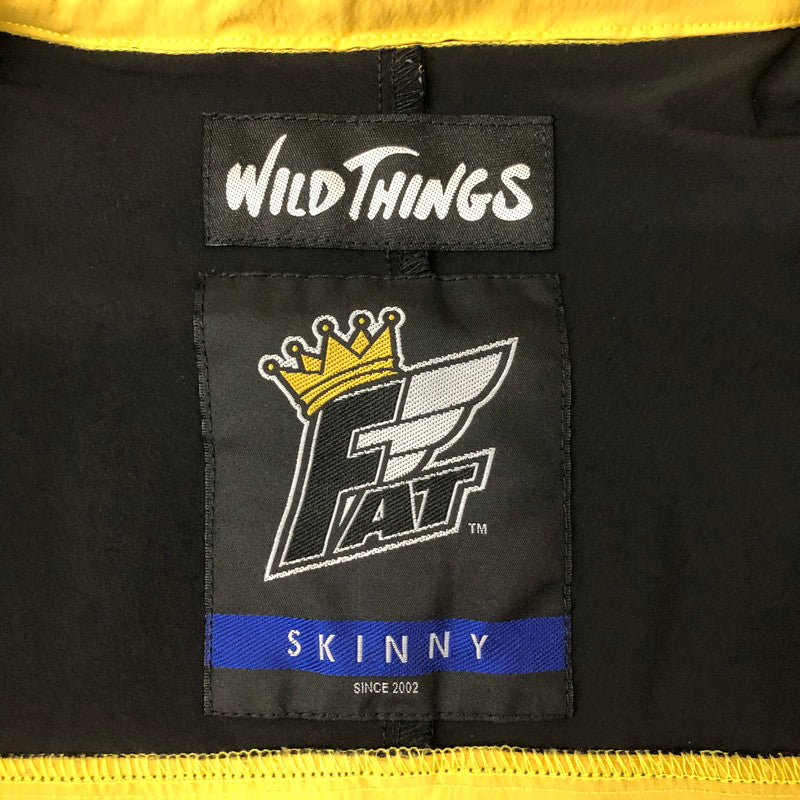 【中古品】【メンズ】 FAT エフエーティー × WILD THINGS ワイルドシングス 別注 コラボ WILDOUT JACKET F31910-JK02-AB ワイルドアウトジャケット アウター 142-250129-kk-14-tei サイズ：SKINNY(L) カラー：イエロー 万代Net店