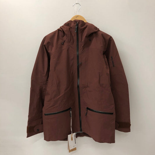 【中古美品】【レディース】  SALOMON サロモン 24AW ABSOLUTE 3L JACKET W C23101 SAFW2410056 アブソリュート スリーレイヤージャケット アウター スノーボードウェア 120-250129-kk-35-tei サイズ：S カラー：RUM RAISIN 万代Net店