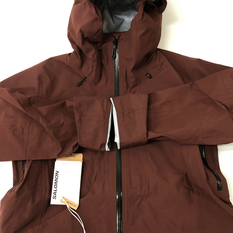 【中古美品】【レディース】  SALOMON サロモン 24AW ABSOLUTE 3L JACKET W C23101 SAFW2410056 アブソリュート スリーレイヤージャケット アウター スノーボードウェア 120-250129-kk-35-tei サイズ：S カラー：RUM RAISIN 万代Net店