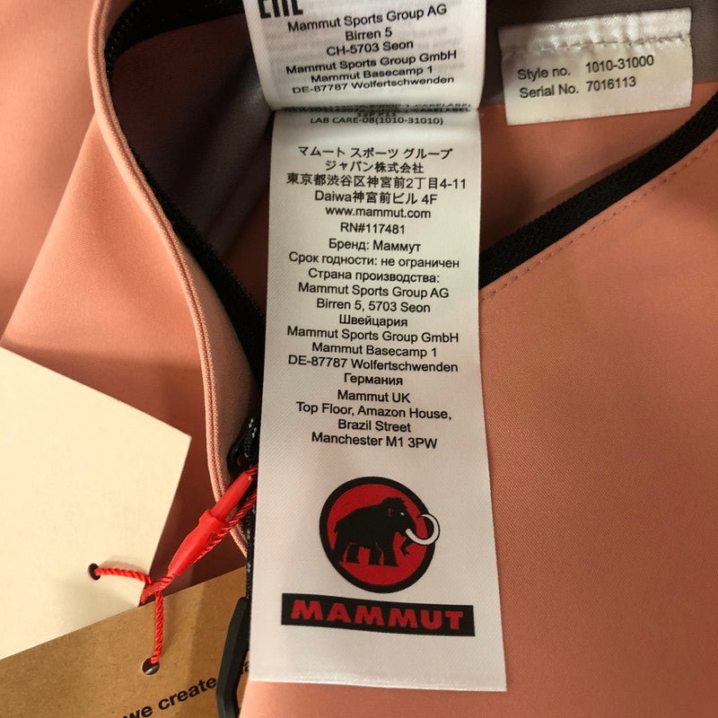 【中古美品】【レディース】 Mammut マムート STONEY HS HOODED JACKET AF WOMEN 1010-31000 ストーニー ハードシェル フーデッド ジャケット アジアンフィット アウター スノーボードウェア 120-250129-kk-33-tei サイズ：M カラー：QUARTZ DUST-BLACK 万代Net店